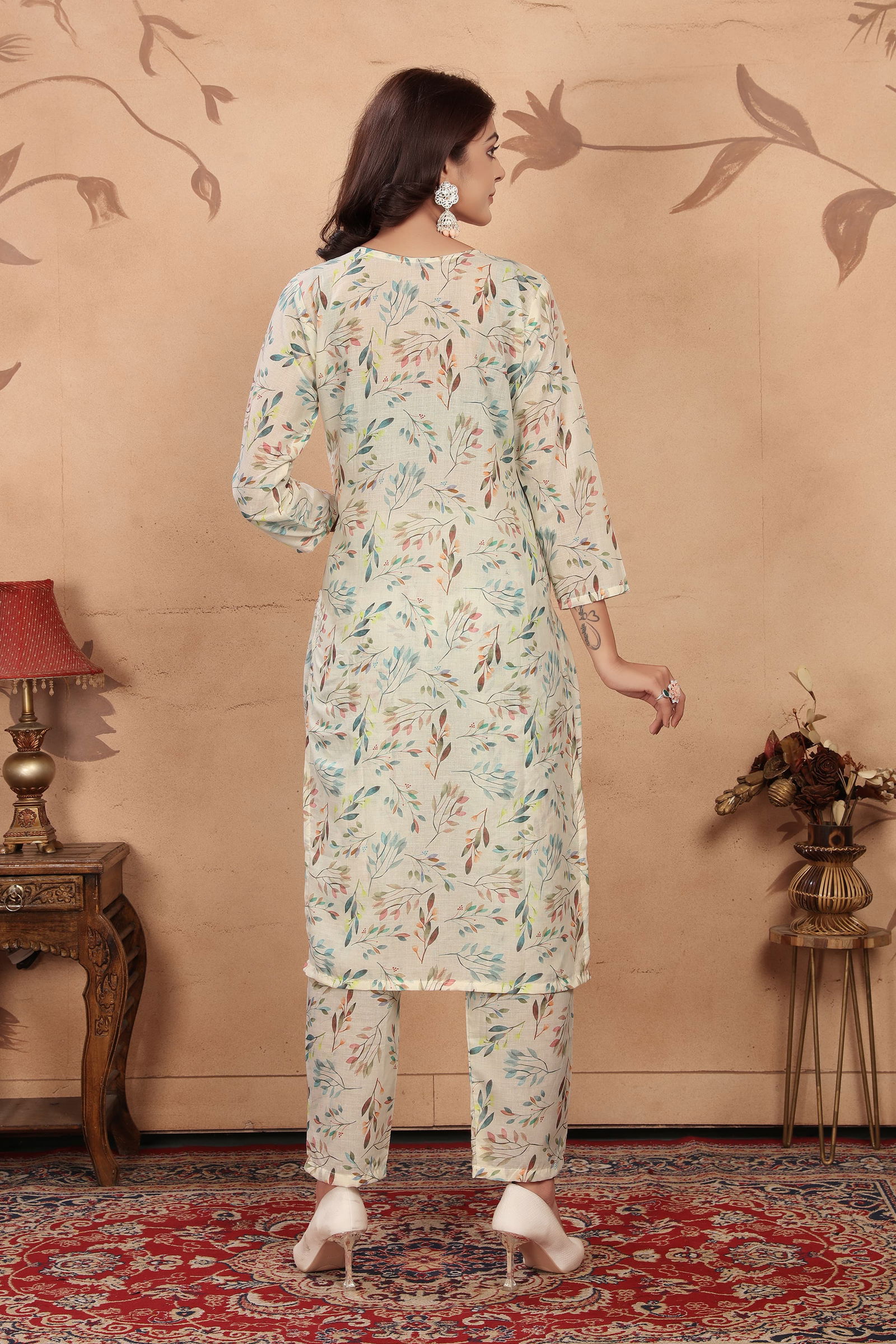 9 Star Radha Vol 3 Cotton Printed Kurti With Bottom Wholesale Shop in Surat